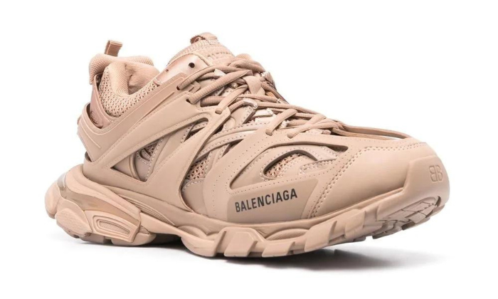 Track lace-up sneakers