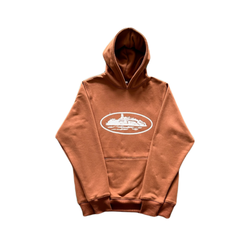 BROWN SWEATSHIRT SHORT