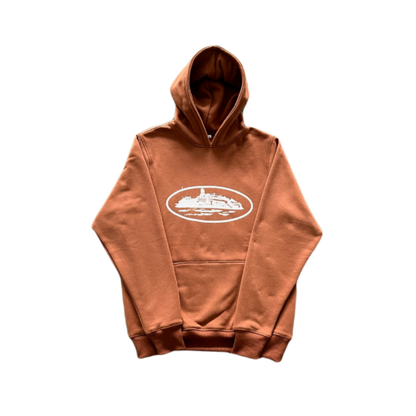 BROWN SWEATSHIRT SHORT