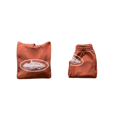 BROWN SWEATSHIRT SHORT