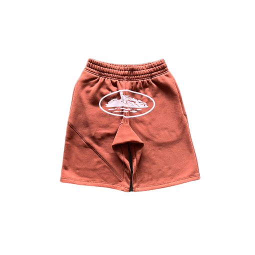 BROWN SWEATSHIRT SHORT