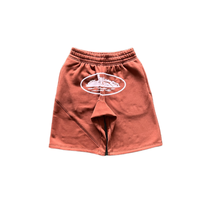 BROWN SWEATSHIRT SHORT