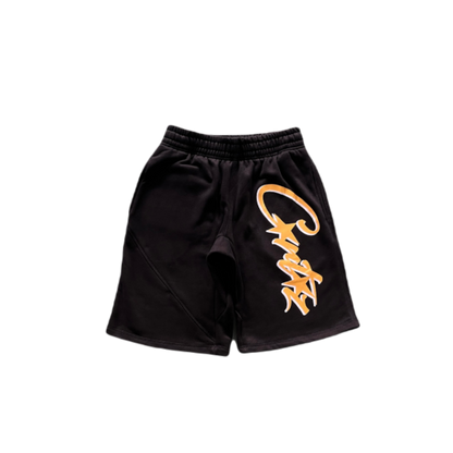 BLACK AND ORANGE ALPHABET SET