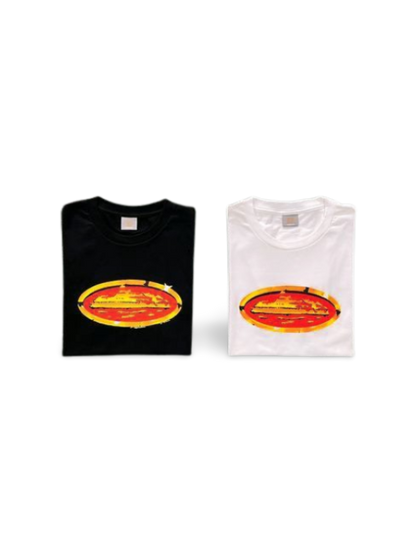 RED GRAFFITI ROUND SHORTSLEVE