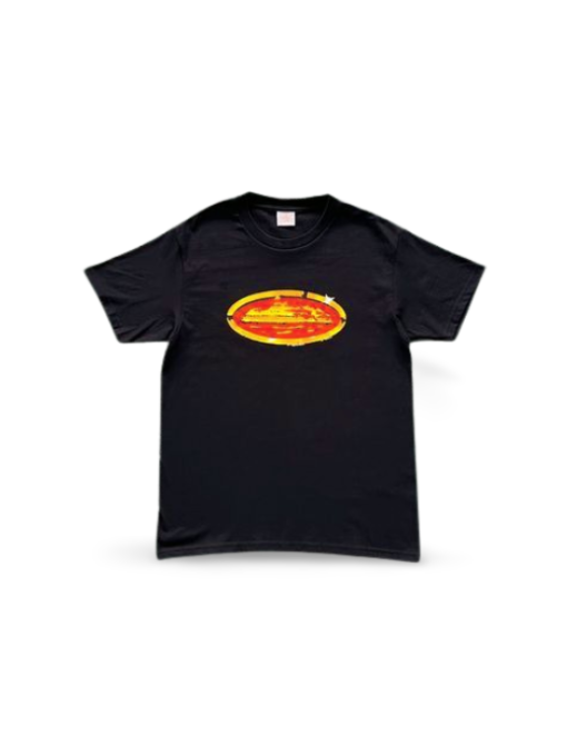 RED GRAFFITI ROUND SHORTSLEVE