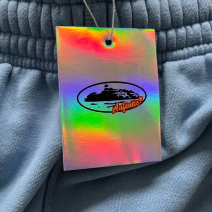 BABY BLUE LETTER SUIT