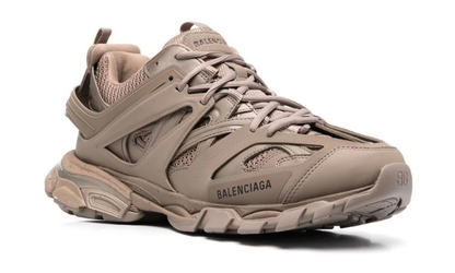 Track lace-up sneakers