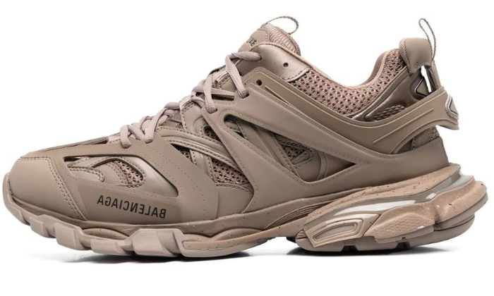 Track lace-up sneakers