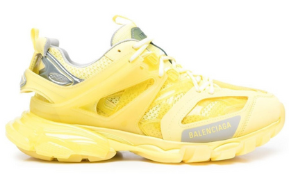 Track panelled sneakers