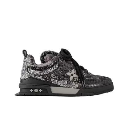 Skate Black Swarovski Monogran