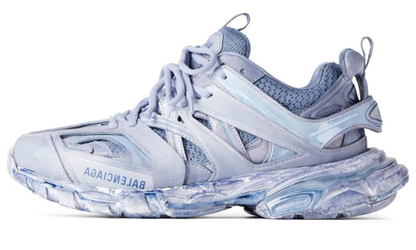 Track panelled sneakers