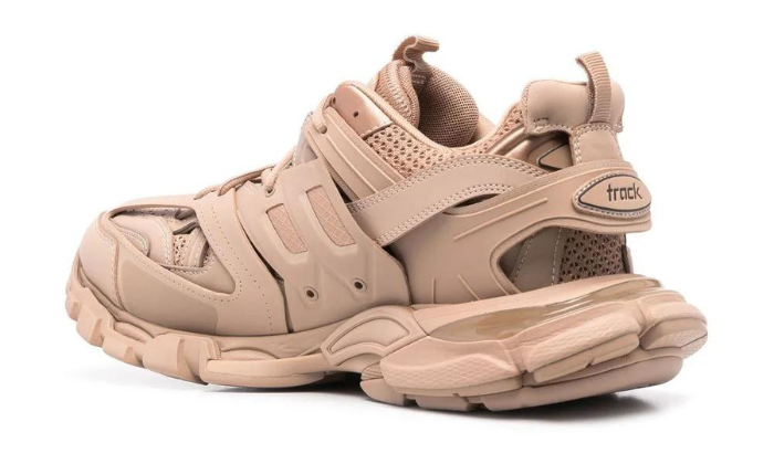 Track lace-up sneakers